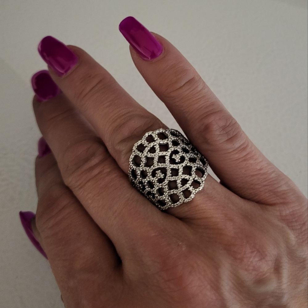 PANDORA AUTHENTIC SILVER RING - Picture 10 of 10